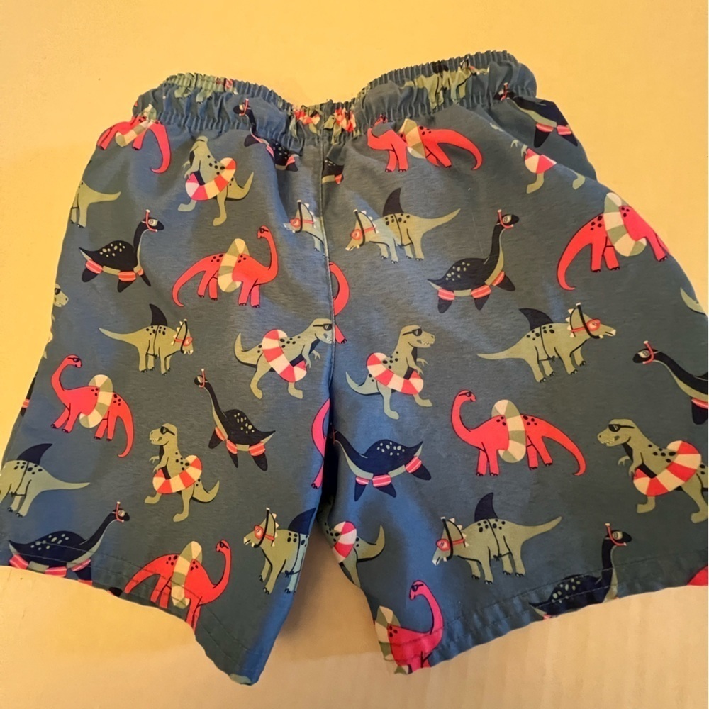 CAT & JACK UNISEX SHORTS WITH TRUNKS ATTACHED.  SIZE 4T